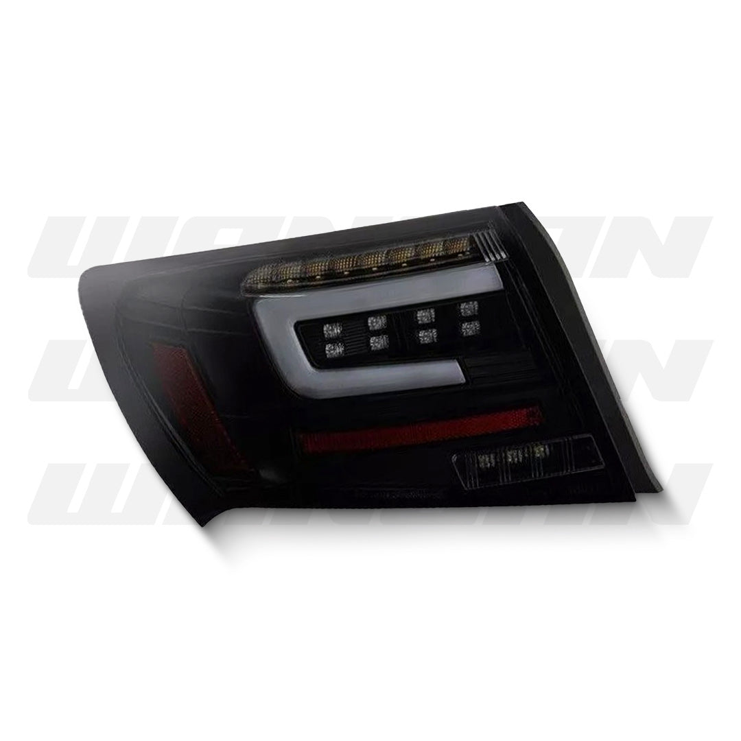 Subaru Impreza GR (2008 - 2013) Sequential Black Edition LED Dynamic Signal Tail Lights LH + RH