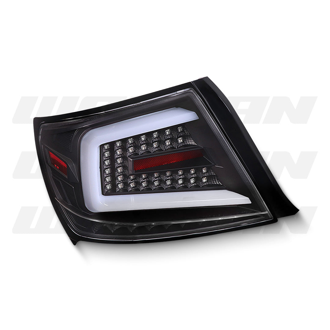 Subaru Impreza GR (2008 - 2013) Sequential Black LED Dynamic Signal Tail Lights LH + RH