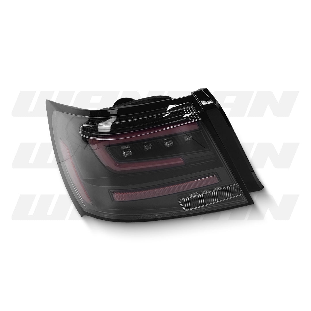 Subaru Impreza GR (2008 - 2013) Sequential Black Red LED Dynamic Signal Tail Lights LH + RH