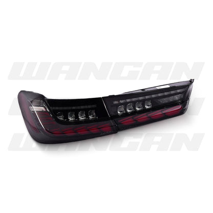 BMW 3-Series G20 / G80 (2019 - 2024) Sequential GTS Smoke 3D LED Tail Lights LH + RH