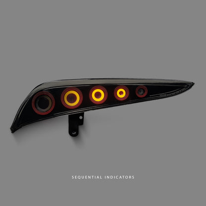 Toyota Supra A90 / A91 (2019 - 2024) Sequential 3D LED Tail Lights LH + RH