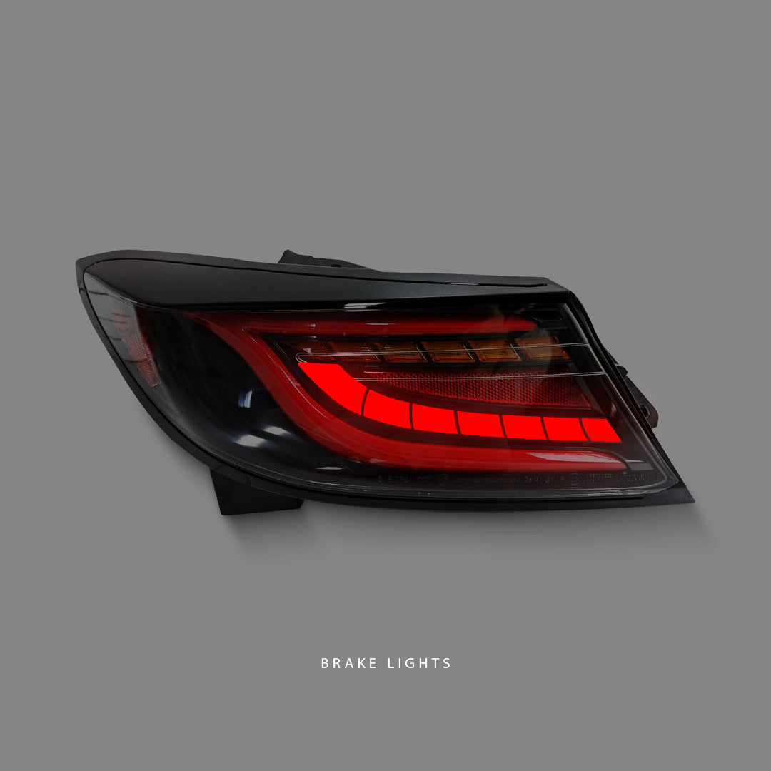 Subaru BRZ 2nd Gen (2022 - 2023) Sequential Black Edition LED Dynamic Tail Lights LH + RH