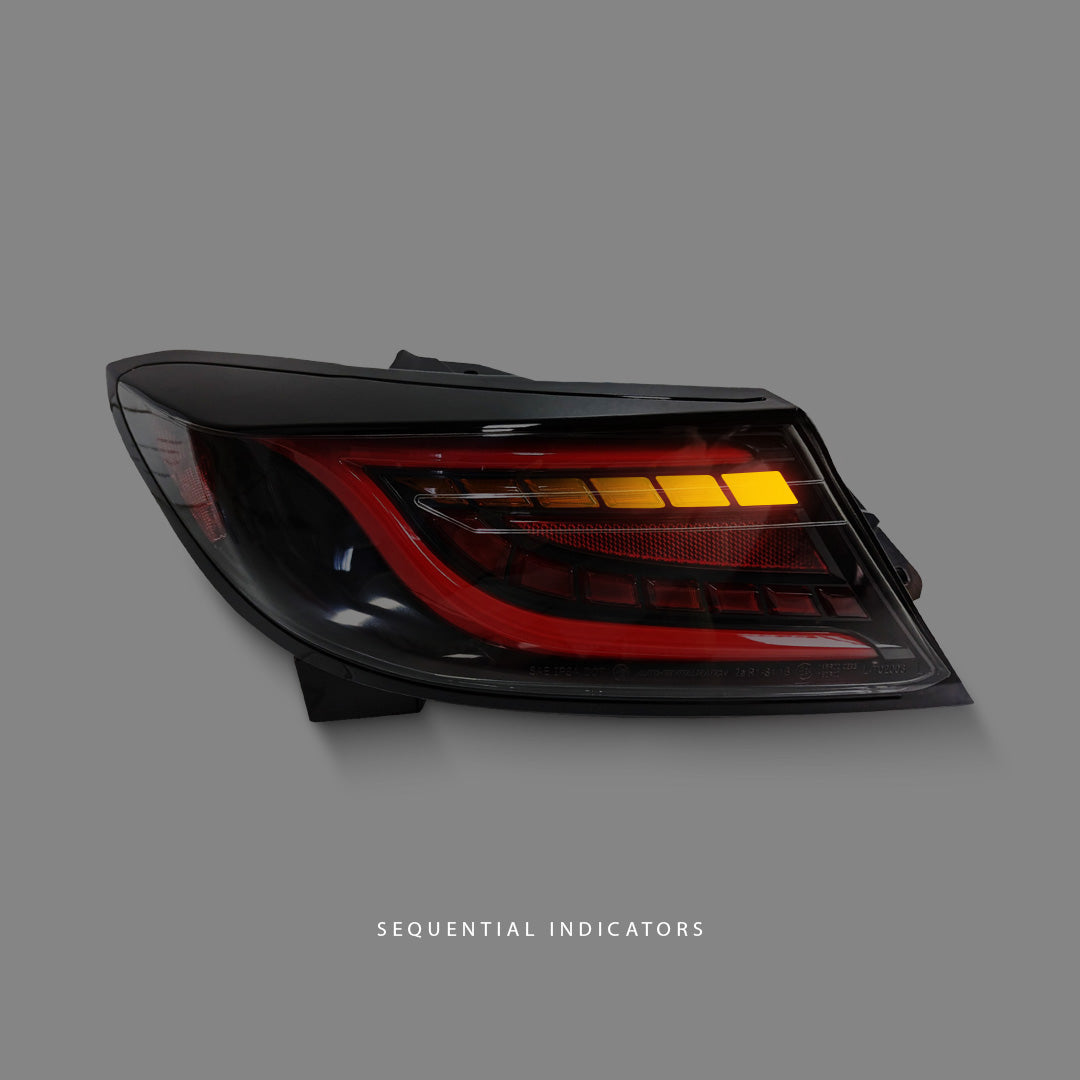 Subaru BRZ 2nd Gen (2022 - 2023) Sequential Black Edition LED Dynamic Tail Lights LH + RH