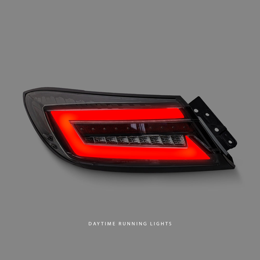 Subaru BRZ 2nd Gen (2022 - 2023) Sequential Black LED Dynamic Tail Lights LH + RH