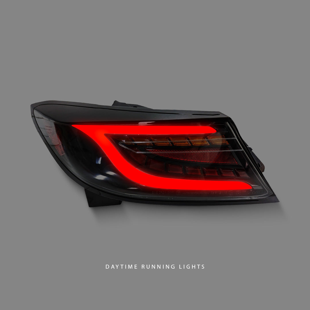 Subaru BRZ 2nd Gen (2022 - 2023) Sequential Clear Red LED Dynamic Tail Lights LH + RH