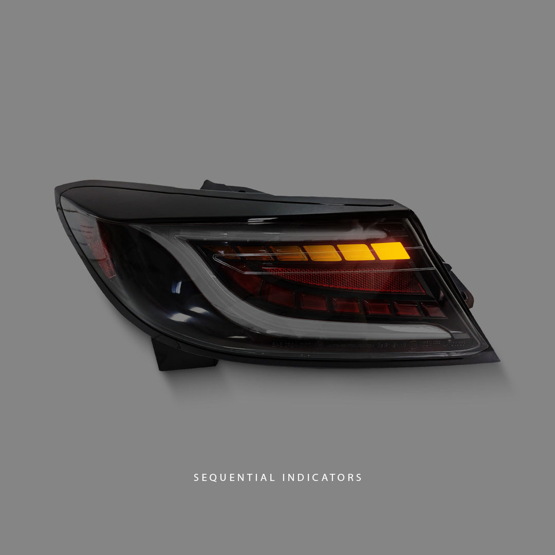Subaru BRZ 2nd Gen (2022 - 2023) Sequential Clear Red LED Dynamic Tail Lights LH + RH
