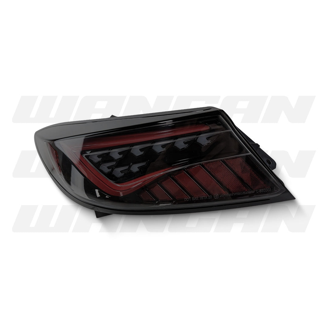 Subaru BRZ 2nd Gen (2022 - 2023) Sequential Black Edition LED Dynamic Tail Lights LH + RH