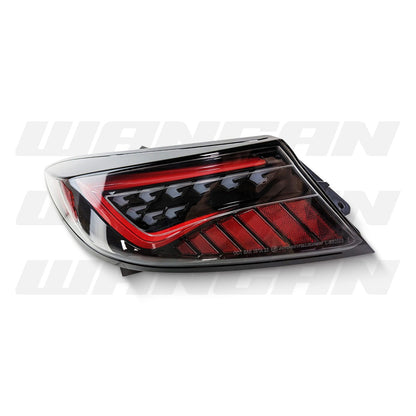 Toyota GR86 ZN8 (2022 - 2023) Sequential Black Red LED Dynamic Tail Lights LH + RH