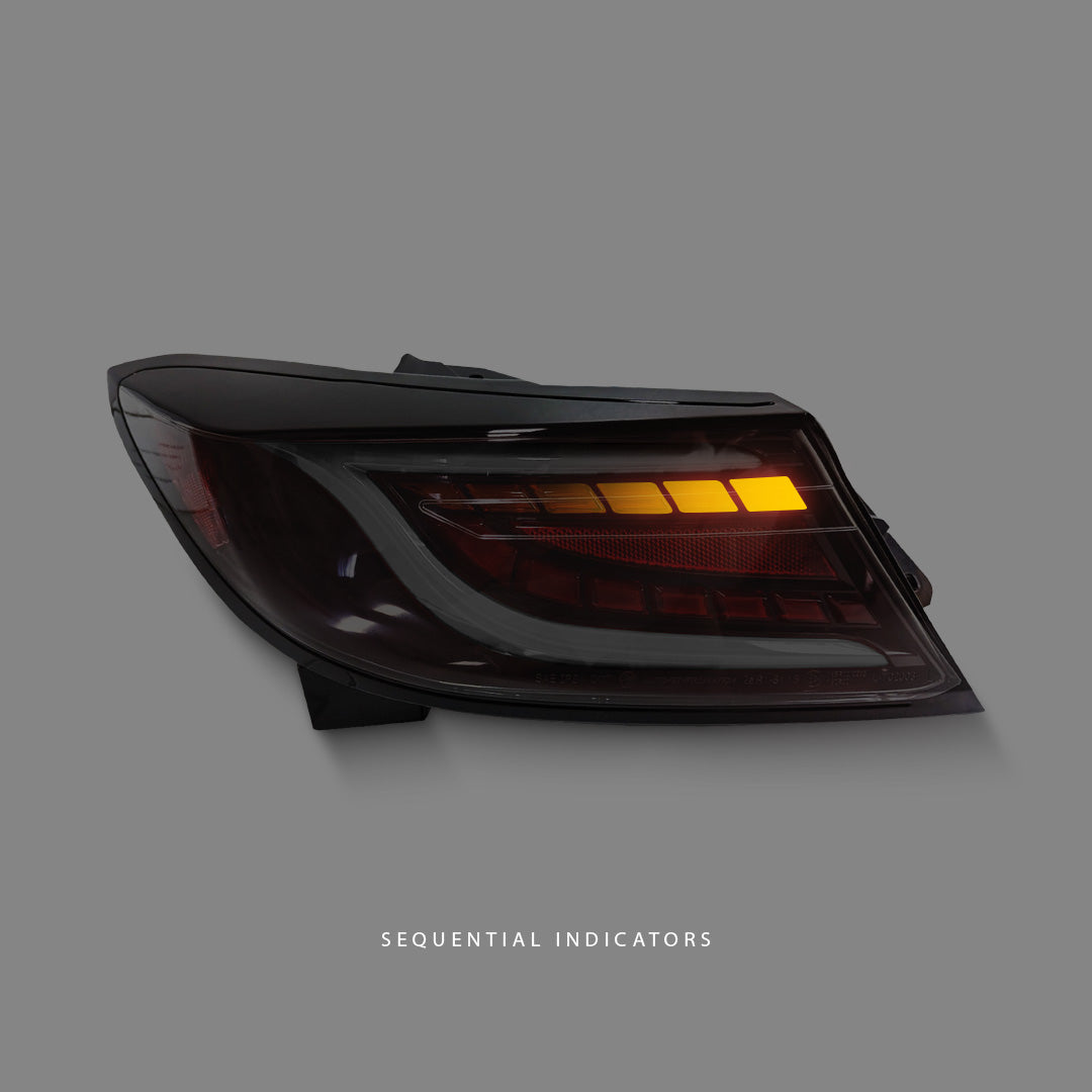 Subaru BRZ 2nd Gen (2022 - 2023) Sequential Smoke Red LED Dynamic Tail Lights LH + RH