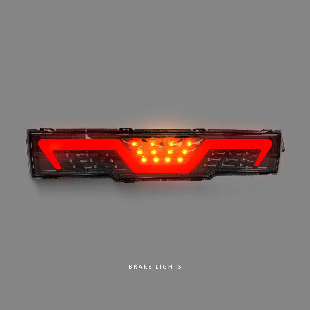 Toyota GR86 2nd Gen (2022 - 2023) Black Red LED Reverse Fog Lights