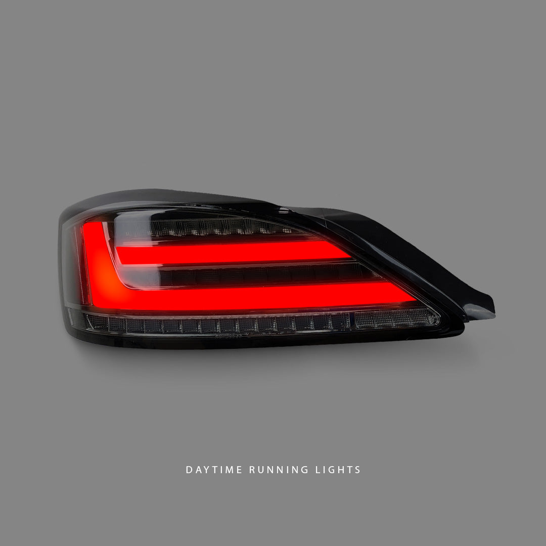 Nissan Silvia S15 (1999 - 2002) Sequential Black Fiber LED Tail Lights LH + RH