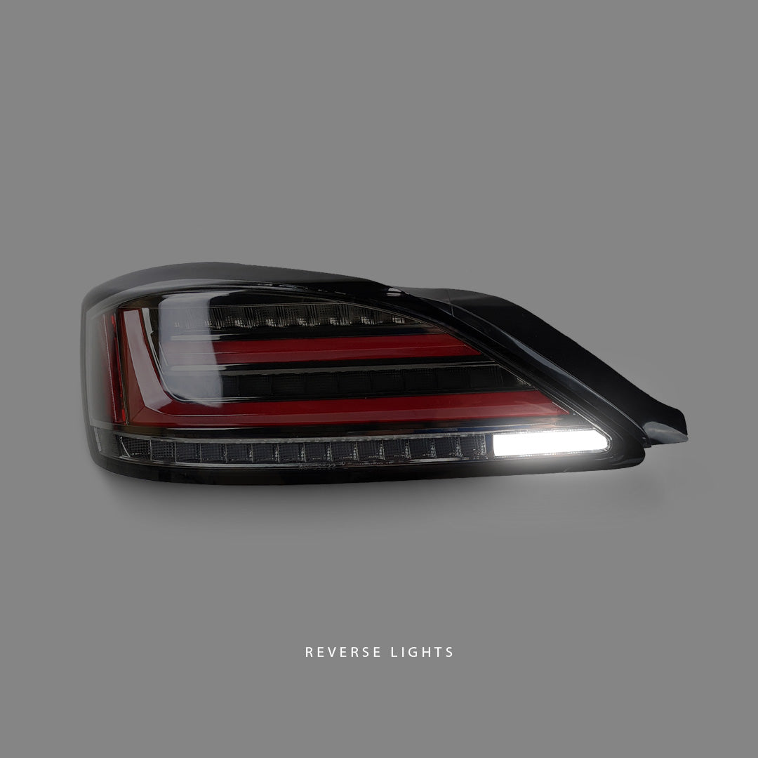 Nissan Silvia S15 (1999 - 2002) Sequential Black Fiber LED Tail Lights LH + RH