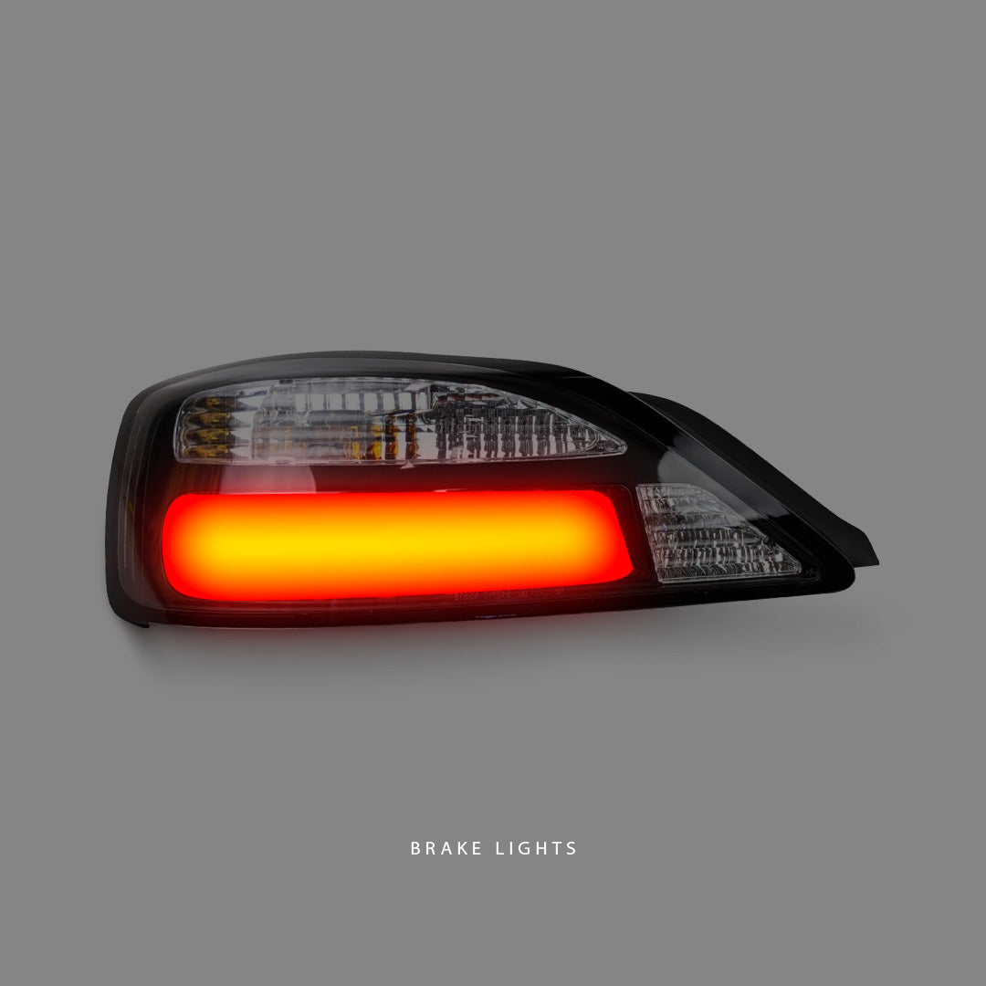 Nissan 200SX S15 (1999 - 2002) Black LED Tail Lights LH + RH