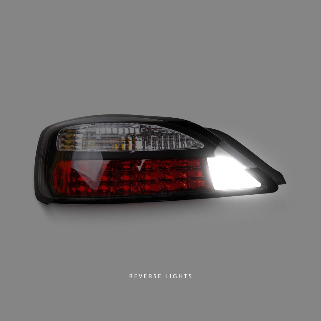 Nissan 200SX S15 (1999 - 2002) Black LED Tail Lights LH + RH