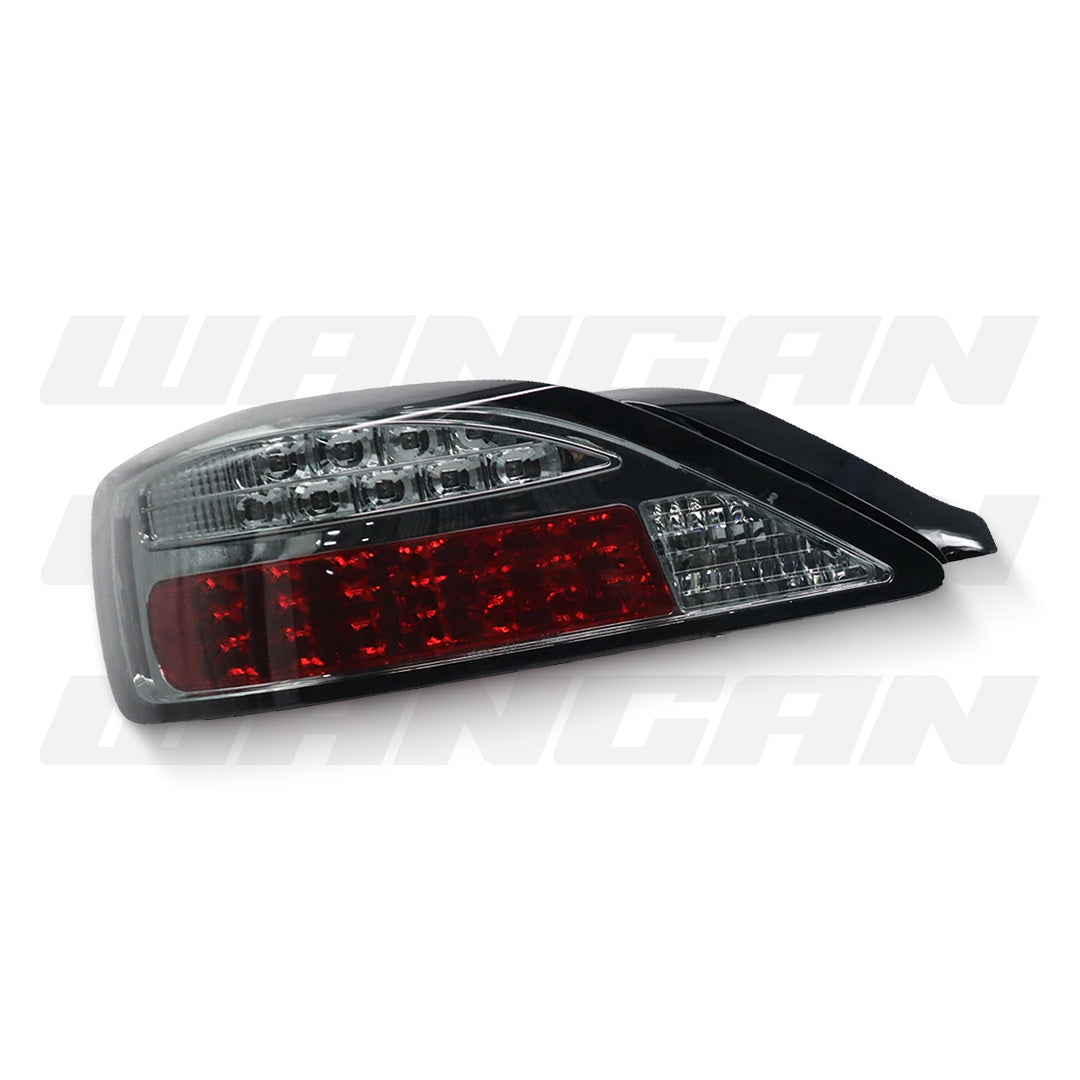 Nissan 200SX S15 (1999 - 2002) Black Chrome LED Tail Lights LH + RH