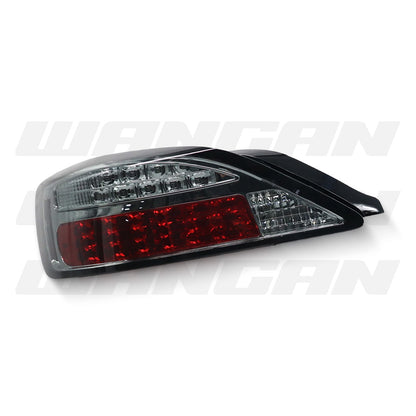 Nissan 200SX S15 (1999 - 2002) Black Chrome LED Tail Lights LH + RH