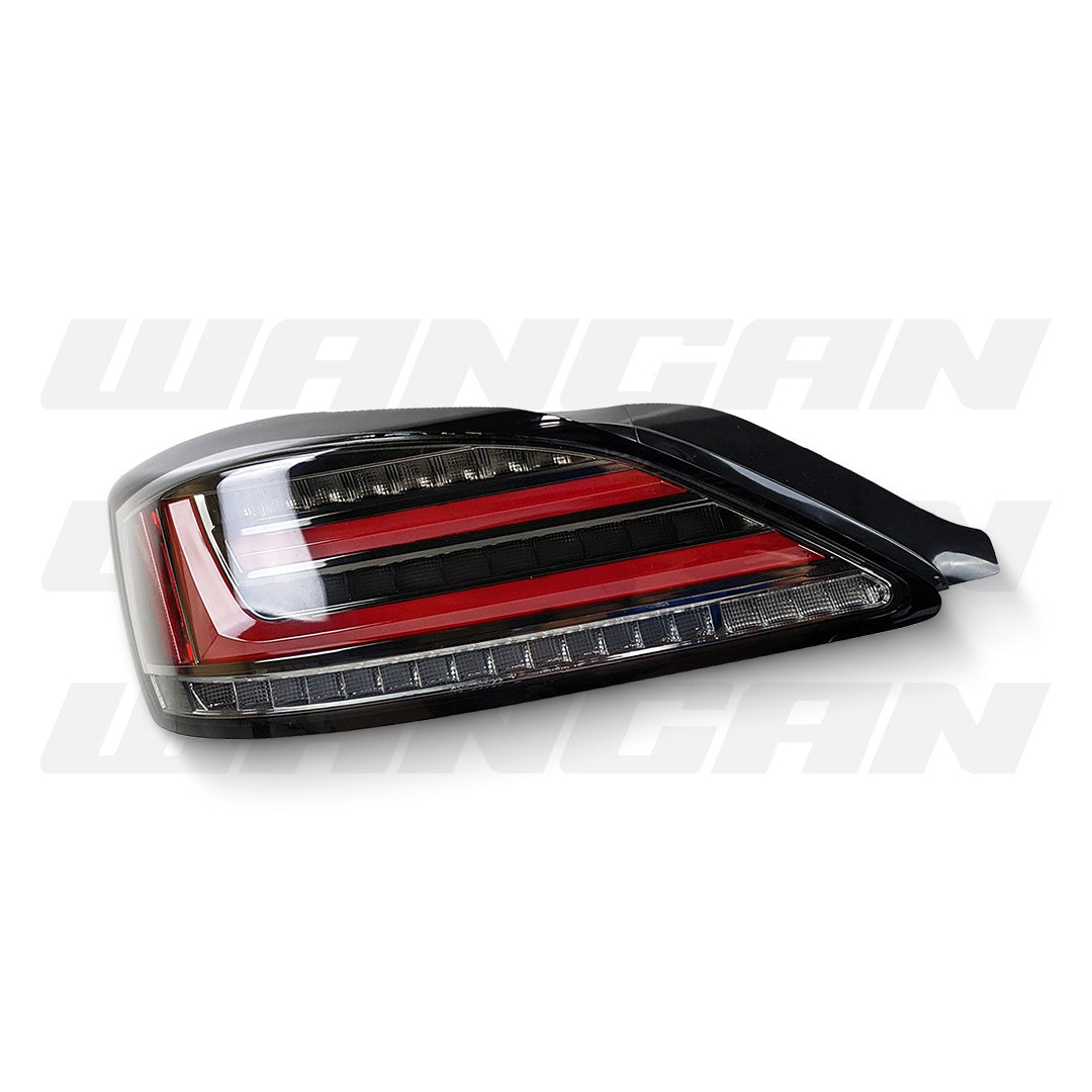 Nissan Silvia S15 (1999 - 2002) Sequential Black Fiber LED Tail Lights LH + RH