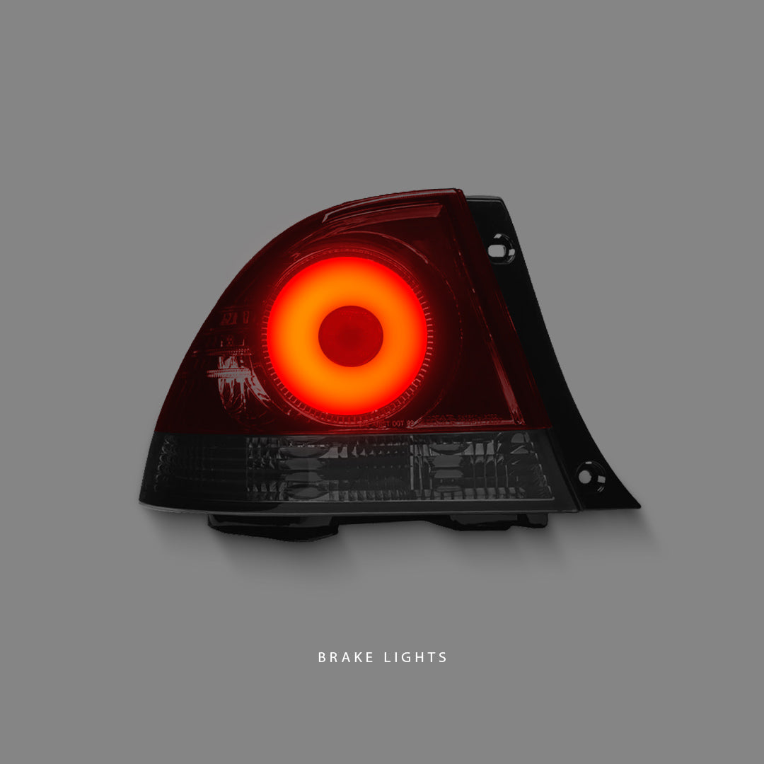Lexus IS GXE10 / JCE10 (1999 - 2005) Smoked Red LED Tail Lights LH + RH