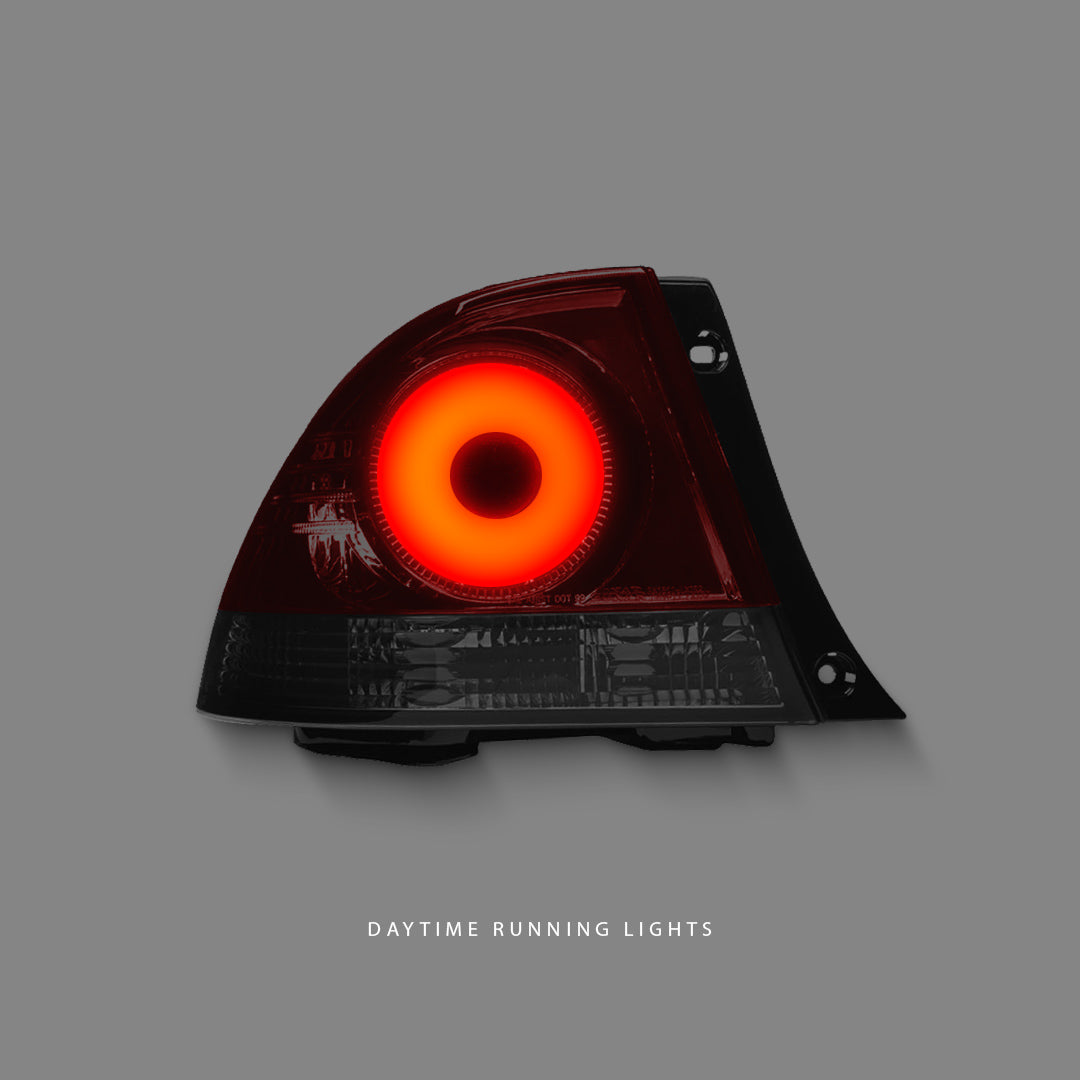 Lexus IS GXE10 / JCE10 (1999 - 2005) Smoked Red LED Tail Lights LH + RH