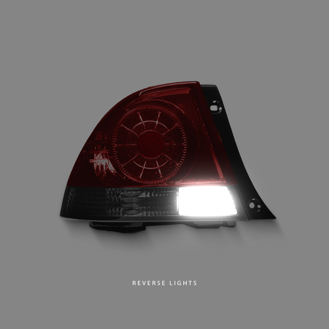 Lexus IS GXE10 / JCE10 (1999 - 2005) Smoked Red LED Tail Lights LH + RH