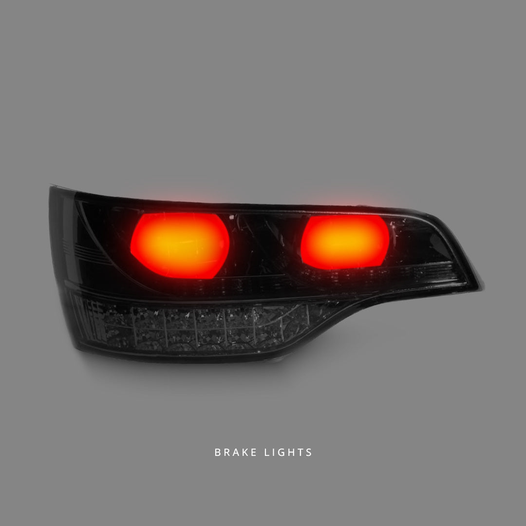 Audi Q7 4L (2005 - 2011) Smoke LED Tail Lights LH + RH