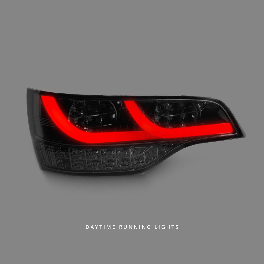 Audi Q7 4L (2005 - 2011) Smoke LED Tail Lights LH + RH