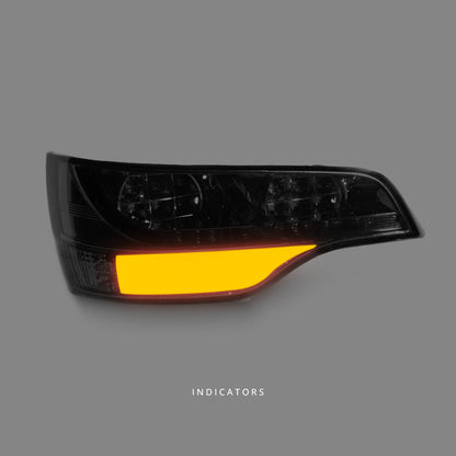 Audi Q7 4L (2005 - 2011) Smoke LED Tail Lights LH + RH