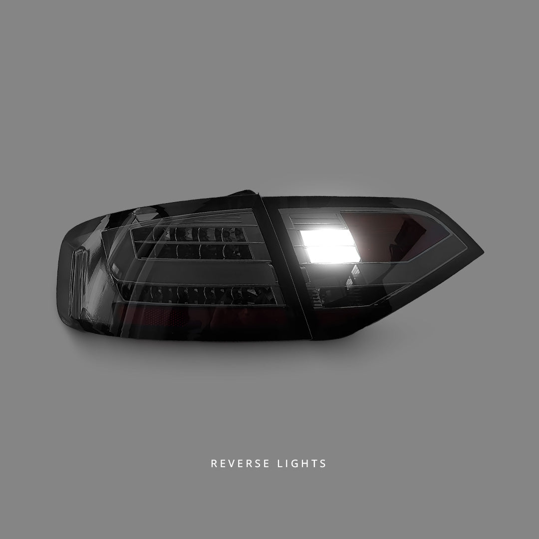 Audi A4 B8 (2009 - 2013) Smoke 3D Full LED Tail Lights LH + RH