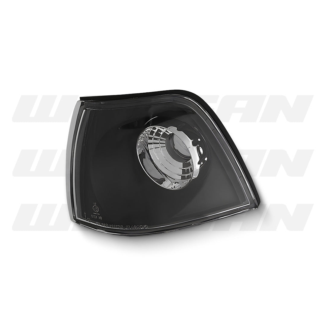 BMW 3-Series E36 Sedan (1991 - 1998) Black Front Corner Lights LH + RH