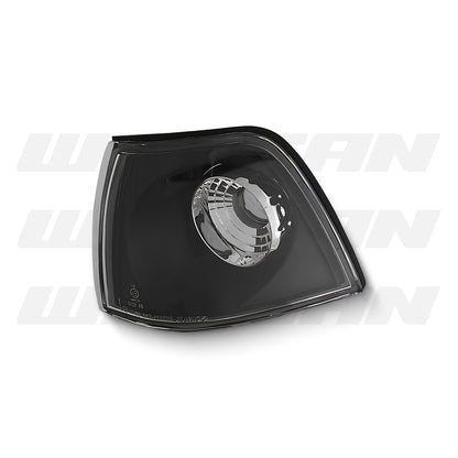 BMW 3-Series E36 Sedan (1991 - 1998) Black Front Corner Lights LH + RH