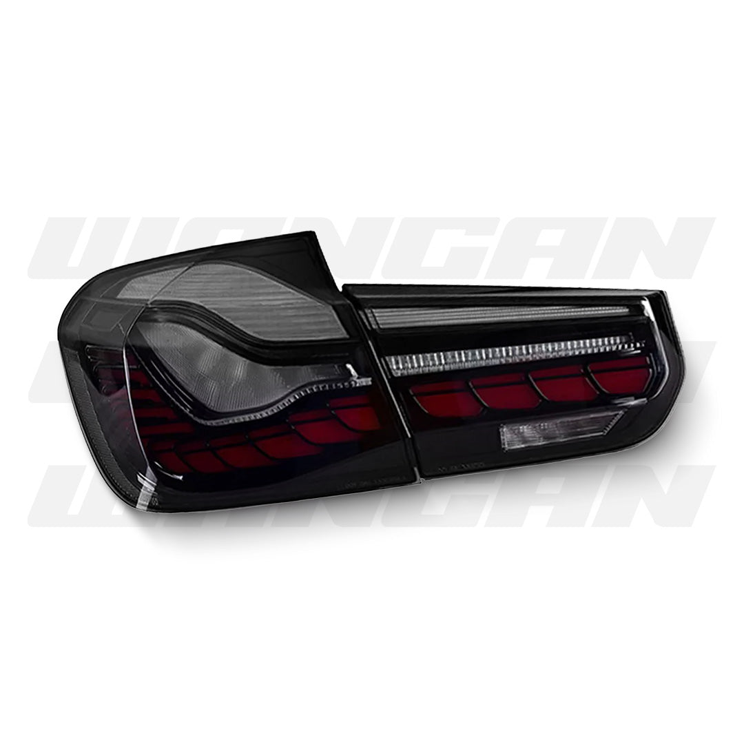 BMW 3 Series F30 / F35 / F80 (2012 - 2018) Smoke OLED 3D Sequential Tail Lights LH + RH