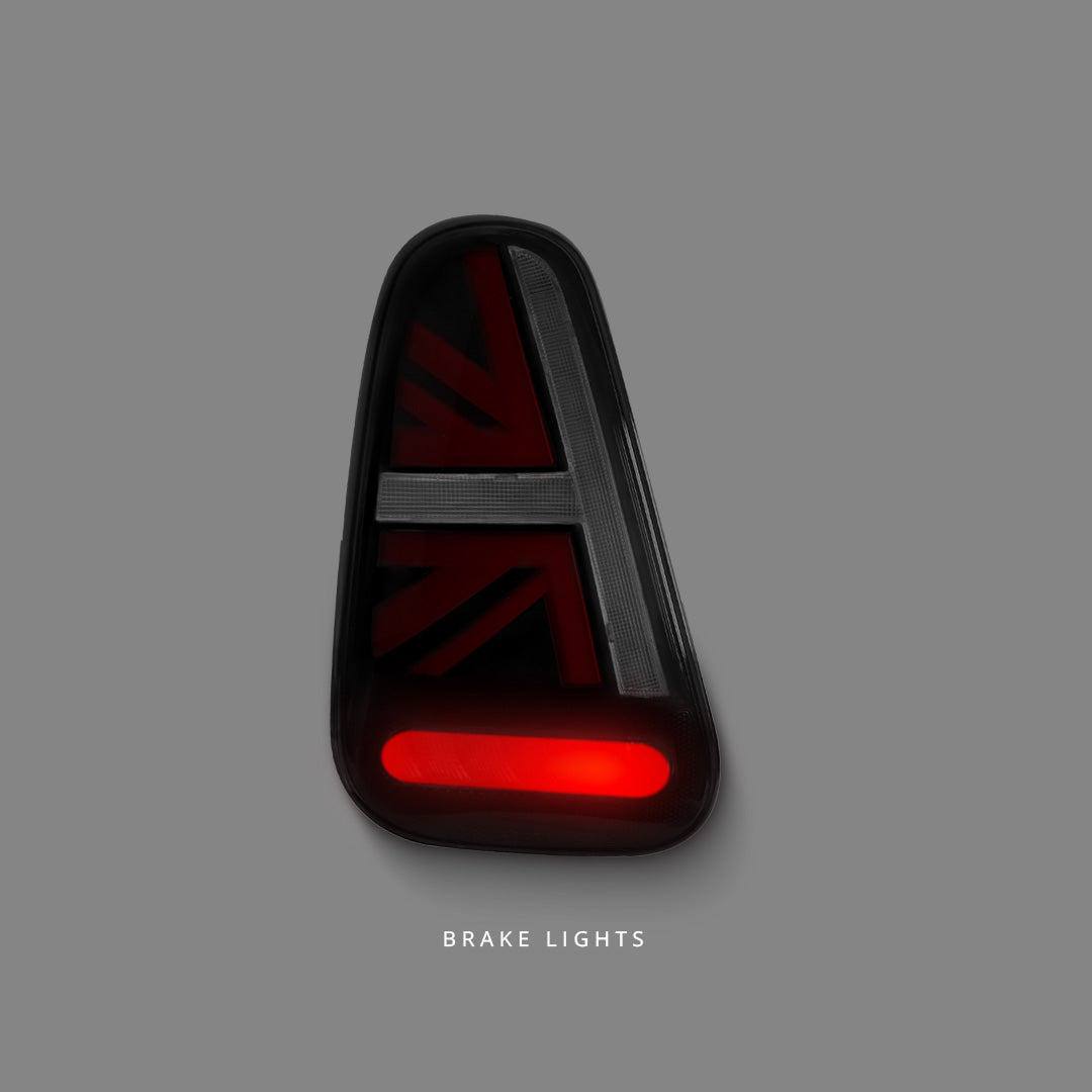 Mini Cooper R50 / R52 / R53 (2001 - 2006) Sequential Smoked LED Tail Lights LH + RH