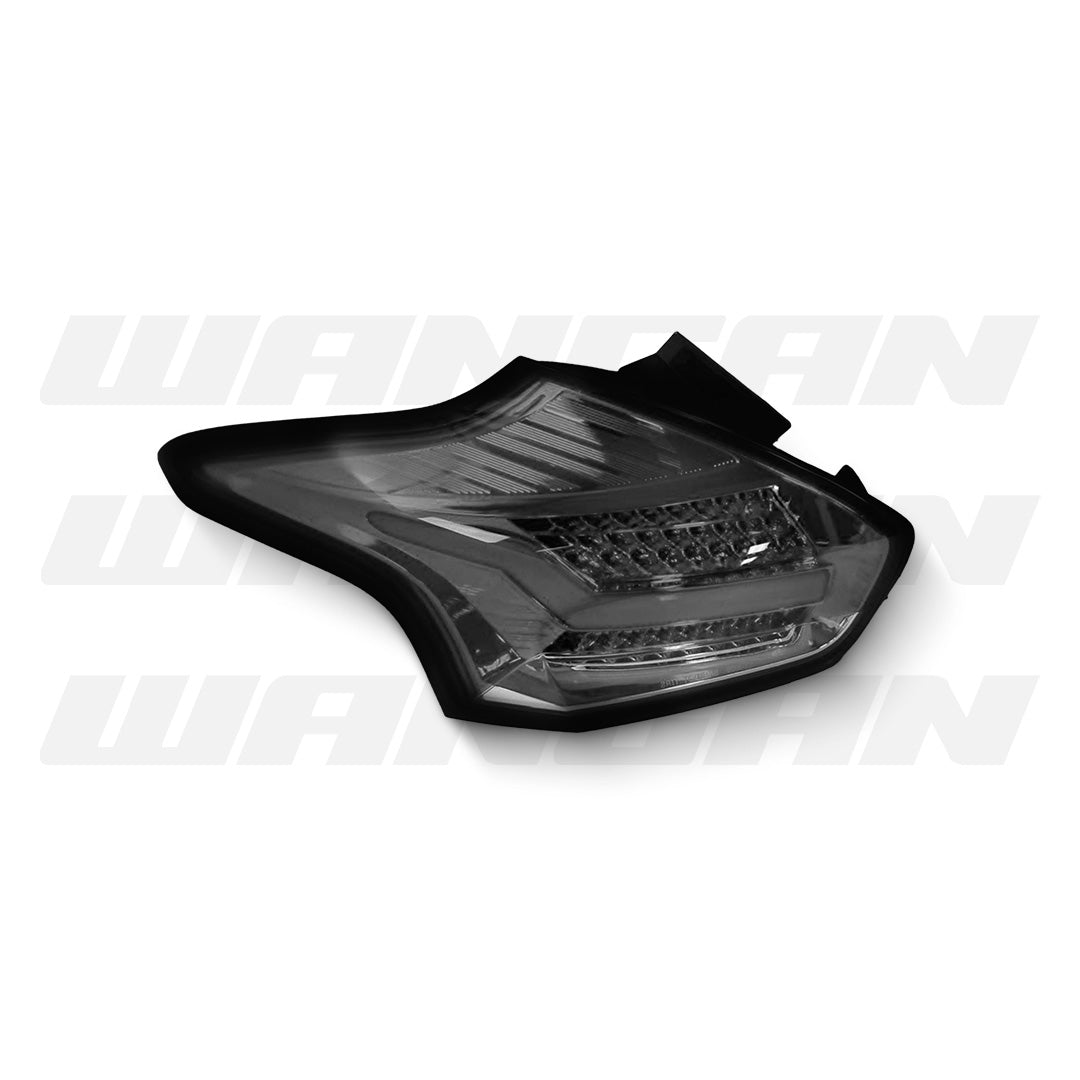 Ford Focus LZ (2015 - 2018) Sequential Smoke Full LED 3D Light Bar Tail Lights LH + RH