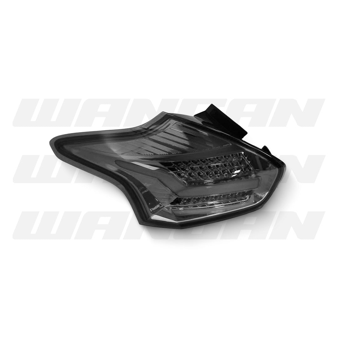 Ford Focus LZ (2015 - 2018) Sequential Smoke Red Full LED 3D Light Bar Tail Lights LH + RH