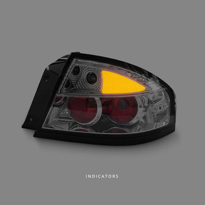Ford Falcon BA / BF (2002 - 2007) Clear Altezza Tail Lights LH + RH
