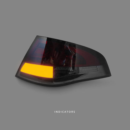 Ford Falcon FG (2008 - 2014) Smoke Red LED Tail Lights LH + RH
