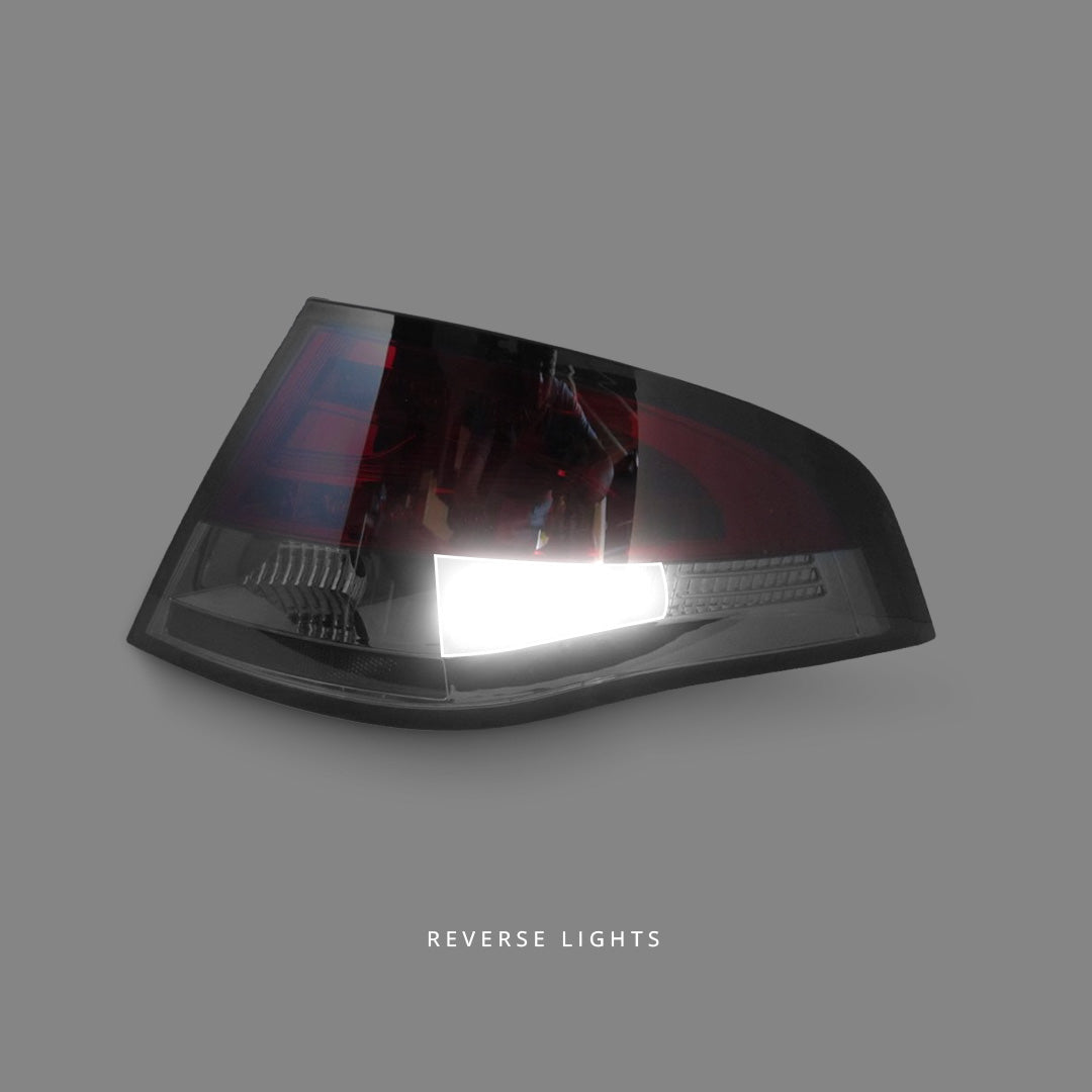 Ford Falcon FG (2008 - 2014) Smoke Red LED Tail Lights LH + RH