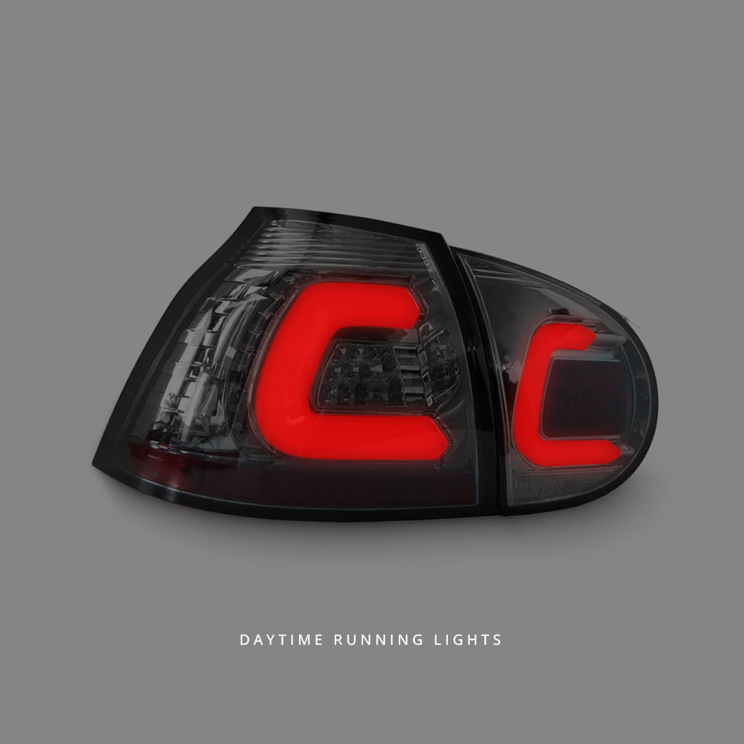 Volkswagen Golf MK5 (2003 - 2008) Smoke 3D V2 Full LED Tail Lights LH + RH