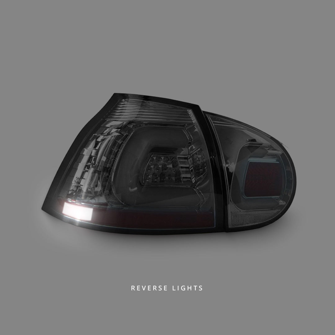 Volkswagen Golf MK5 (2003 - 2008) Smoke 3D V2 Full LED Tail Lights LH + RH