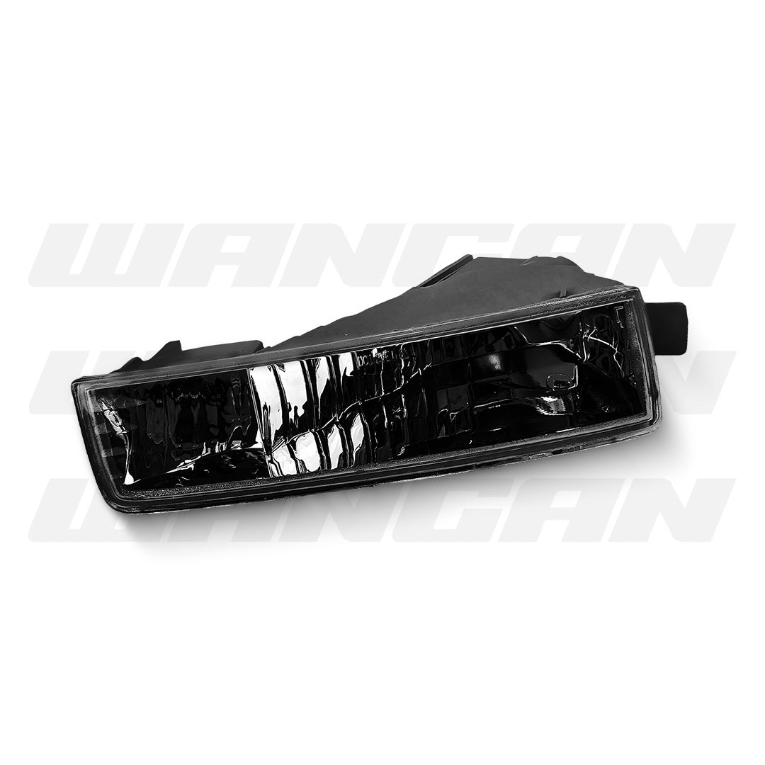 Honda Prelude BB (1997 - 2001) Black Front Bumper Signal Indicator Lights LH + RH
