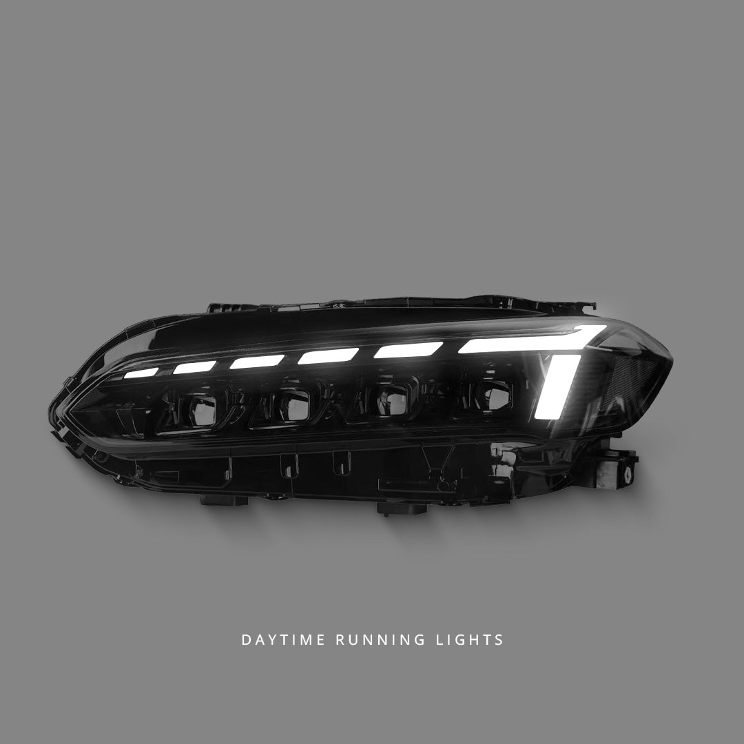 Honda Civic FL1 / FL5 Type R (2021 - 2022) Sequential 3D Full LED DRL Projector Headlights LH + RH