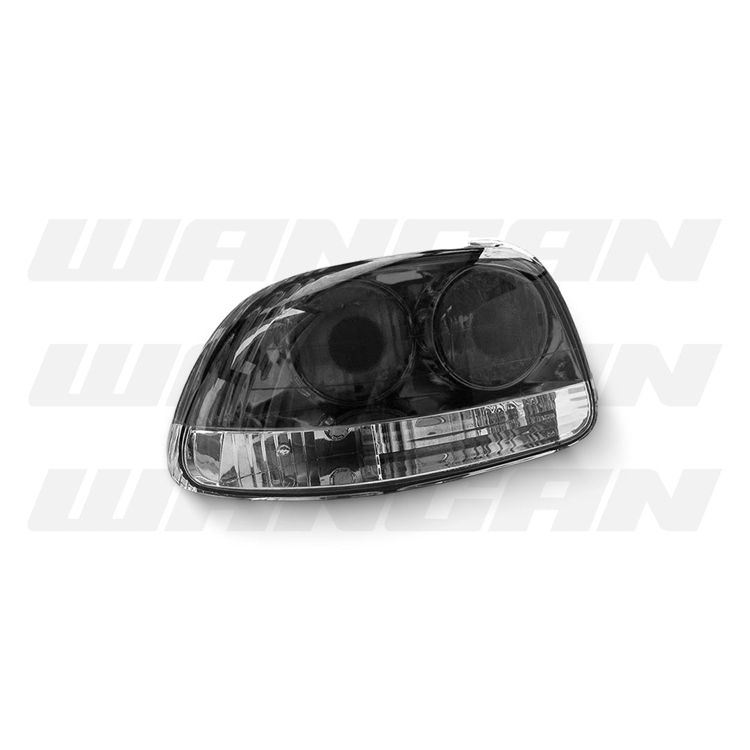 Honda CRX Del Sol (1992 - 1998) Crystal Clear Red Tail Lights LH + RH