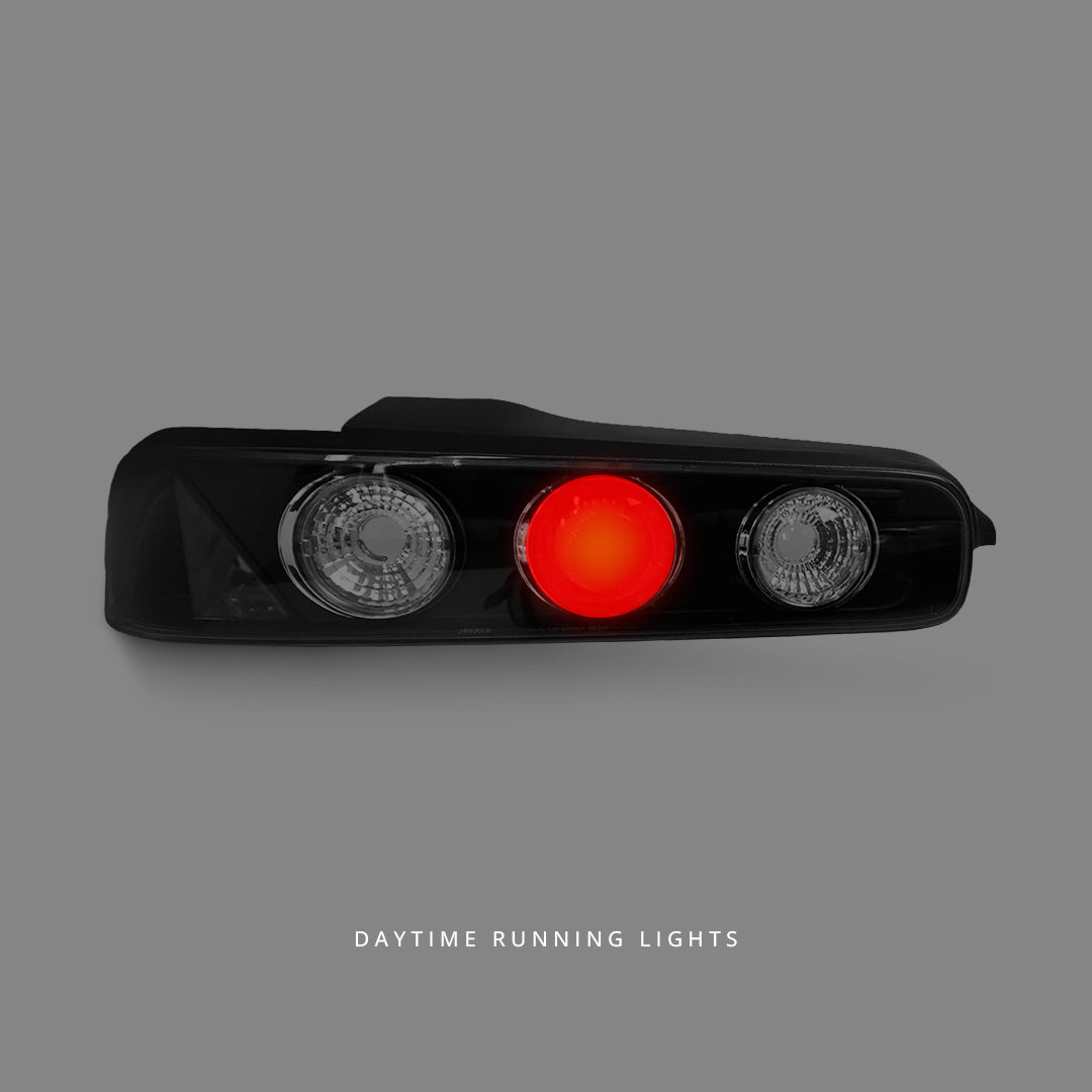 Honda Integra DC2 (1993 - 2000) Black Altezza Tail Lights LH + RH