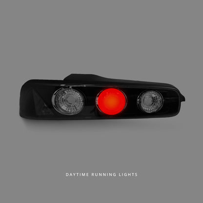 Honda Integra DC2 (1993 - 2000) Black Altezza Tail Lights LH + RH
