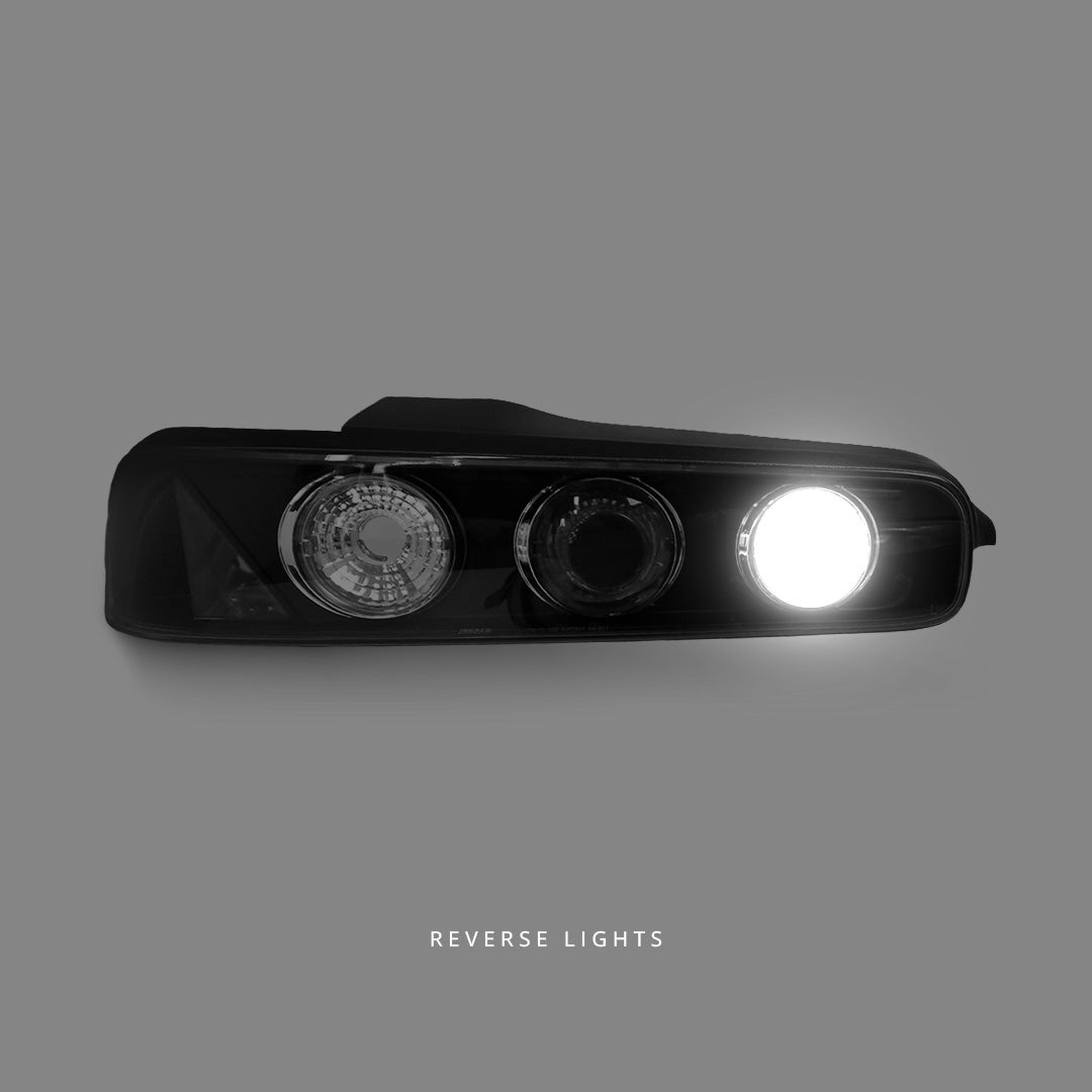 Honda Integra DC2 (1993 - 2000) Black Altezza Tail Lights LH + RH