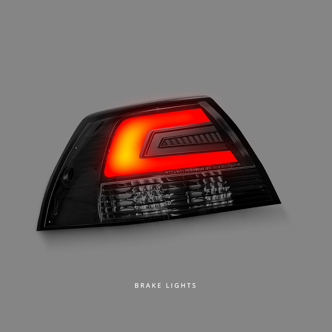 Holden Commodore VE Sedan (2006 - 2013) Black LED Tail Lights LH + RH