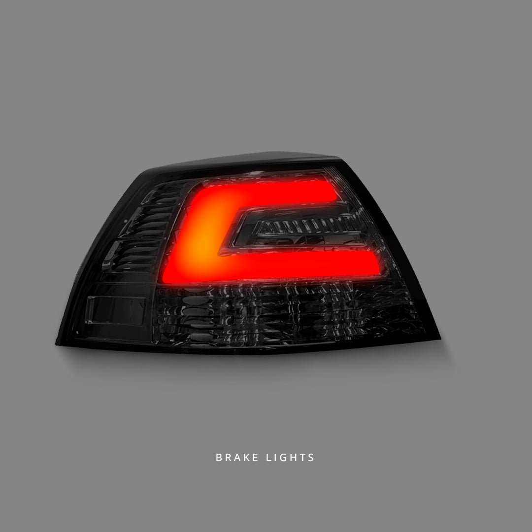 Holden Commodore VE Sedan (2006 - 2013) Smoke LED Tail Lights LH + RH