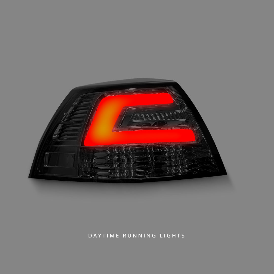 Holden Commodore VE Sedan (2006 - 2013) Smoke LED Tail Lights LH + RH