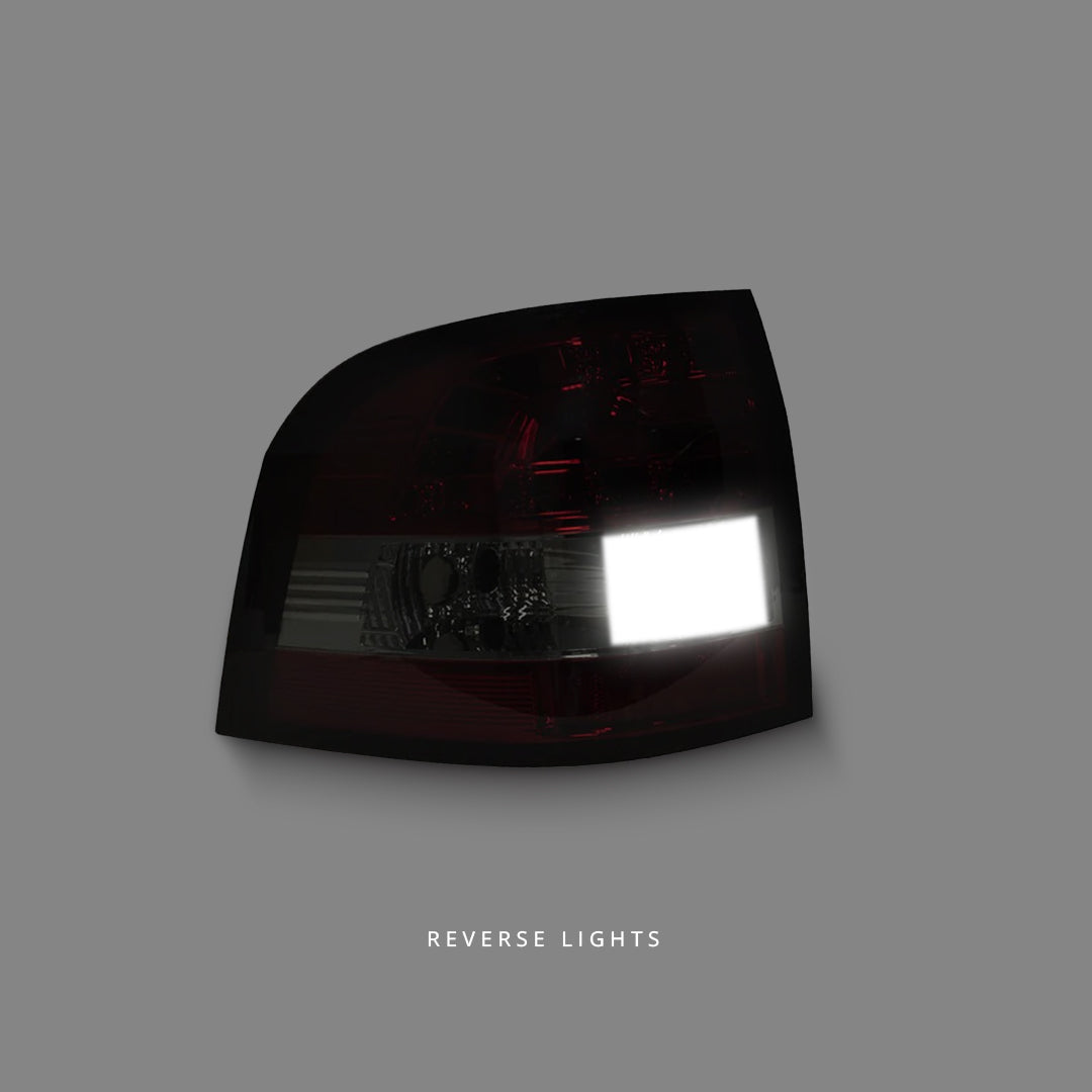 Holden Commodore VE UTE (2006 - 2013) Smoke Red LED Tail Lights LH + RH