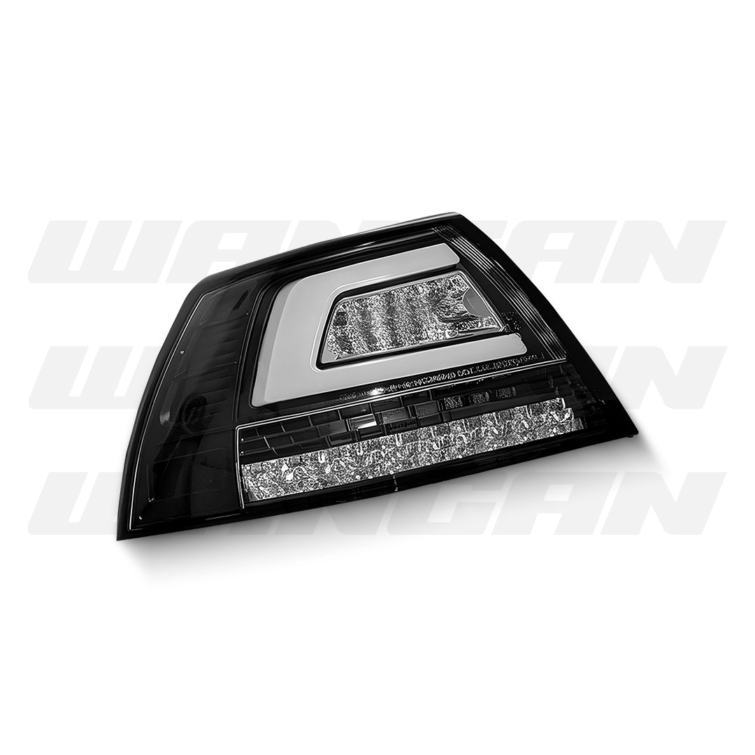 Holden Commodore VE Sedan (2006 - 2013) Sequential Black 3D LED Indicator Tail Lights LH + RH